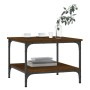 Mesa de centro madera de ingeniería marrón roble 55x55x40 cm de , Mesas de centro - Ref: Foro24-832832, Precio: 33,37 €, Desc...
