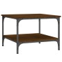 Mesa de centro madera de ingeniería marrón roble 55x55x40 cm de , Mesas de centro - Ref: Foro24-832832, Precio: 33,37 €, Desc...