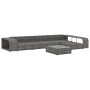 Set de muebles de jardín 8 pzas y cojines ratán sintético gris de , Conjuntos de jardín - Ref: Foro24-46820, Precio: 625,50 €...