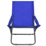 Sillas de playa plegables 2 unidades tela azul de , Sillas de jardín - Ref: Foro24-47902, Precio: 112,55 €, Descuento: %
