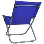 Sillas de playa plegables 2 unidades tela azul de , Sillas de jardín - Ref: Foro24-47902, Precio: 112,55 €, Descuento: %