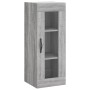 Armario de pared gris Sonoma 34,5x34x90 cm de , Aparadores - Ref: Foro24-835008, Precio: 59,64 €, Descuento: %