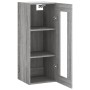 Armario de pared gris Sonoma 34,5x34x90 cm de , Aparadores - Ref: Foro24-835008, Precio: 59,64 €, Descuento: %