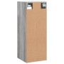 Armario de pared gris Sonoma 34,5x34x90 cm de , Aparadores - Ref: Foro24-835008, Precio: 59,64 €, Descuento: %