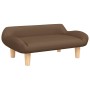 Cama para perros de tela marrón 70x40x24 cm de , Camas para perros - Ref: Foro24-171948, Precio: 69,27 €, Descuento: %