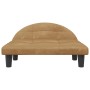 Cama para perros de terciopelo marrón 70x52x30 cm de , Camas para perros - Ref: Foro24-171943, Precio: 62,81 €, Descuento: %