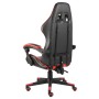 Silla gaming de cuero sintético negro y rojo de , Sillas de oficina - Ref: Foro24-20519, Precio: 121,70 €, Descuento: %