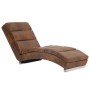 Diván de piel de ante artificial marrón de , Divanes - Ref: Foro24-281294, Precio: 241,24 €, Descuento: %
