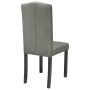 Sillas de comedor 6 unidades de tela gris de , Sillas de comedor - Ref: Foro24-272247, Precio: 399,25 €, Descuento: %