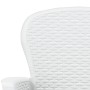 Set de muebles de jardín 7 pzas plástico blanco aspecto ratán de , Conjuntos de jardín - Ref: Foro24-276125, Precio: 914,97 €...