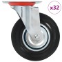 Ruedas giratorias 32 unidades 125 mm de , Manipulación de materiales - Ref: Foro24-277975, Precio: 202,15 €, Descuento: %