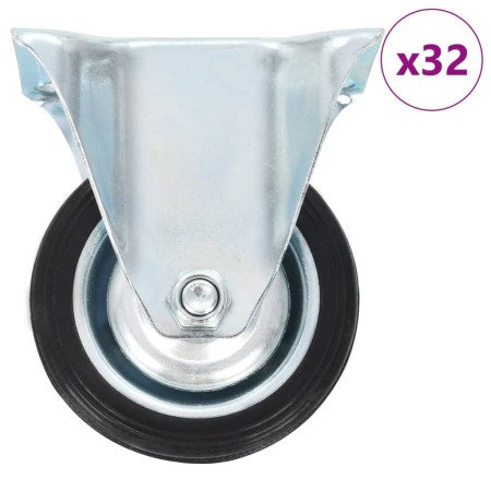 Ruedas fijas 32 unidades 75 mm de , Manipulación de materiales - Ref: Foro24-277940, Precio: 110,86 €, Descuento: %