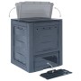 Compostadores de jardín 3 unidades gris 780 L 60x60x73 cm de , Compostadores - Ref: Foro24-278920, Precio: 170,49 €, Descuent...