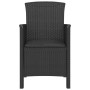 Sillones de jardín 2 uds con cojines ratán PP color grafito de , Sillas de jardín - Ref: Foro24-318229, Precio: 164,74 €, Des...