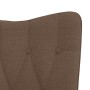 Silla mecedora de tela marrón de , Mecedoras - Ref: Foro24-327614, Precio: 109,87 €, Descuento: %