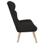 Sillón de relax de tela negro de , Sillones - Ref: Foro24-341296, Precio: 135,34 €, Descuento: %