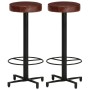 Taburetes de barra de cocina 2 unidades cuero auténtico 76 cm de , Taburetes de cocina - Ref: Foro24-321967, Precio: 171,37 €...