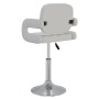 Sillas de comedor giratorias 2 unidades cuero sintético blanco de , Sillas de comedor - Ref: Foro24-335557, Precio: 159,84 €,...
