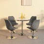 Sillas de comedor giratorias 4 unidades tela gris claro de , Sillas de comedor - Ref: Foro24-338319, Precio: 280,24 €, Descue...