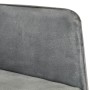 Silla mecedora de lona vintage gris de , Mecedoras - Ref: Foro24-339685, Precio: 115,19 €, Descuento: %