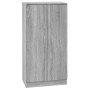 Mueble zapatero madera contrachapada gris Sonoma 55x35x108 cm de , Zapateros y organizadores de calzado - Ref: Foro24-342669,...