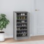 Mueble zapatero madera contrachapada gris Sonoma 55x35x108 cm de , Zapateros y organizadores de calzado - Ref: Foro24-342669,...