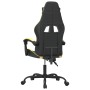 Silla gaming giratoria cuero sintético negro y dorado de , Sillones para videojuegos - Ref: Foro24-349569, Precio: 103,84 €, ...