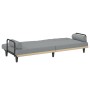 Sofá cama con reposabrazos tela gris claro de , Sofás - Ref: Foro24-351931, Precio: 265,95 €, Descuento: %