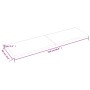 Estante de pared madera maciza roble sin tratar 220x60x(2-4) cm de , Estantes y estanterías - Ref: Foro24-363618, Precio: 144...
