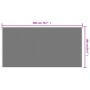 Alfombra de exterior azul marino y blanca reversible 100x200 cm de , Protectores para exterior - Ref: Foro24-364784, Precio: ...
