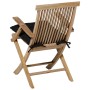 Madison Cojín para silla Panama 46x46 cm negro de , Cojines para sillas y sofás - Ref: Foro24-419645, Precio: 21,79 €, Descue...