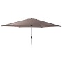 ProGarden Sombrilla de jardín Mardi taupe 270 cm de , Sombrillas - Ref: Foro24-436219, Precio: 51,70 €, Descuento: %