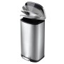 EKO Cubo de pedal Della 50 L plateado mate de , Contenedores de residuos - Ref: Foro24-440024, Precio: 166,50 €, Descuento: %
