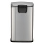 EKO Cubo de pedal Della 50 L plateado mate de , Contenedores de residuos - Ref: Foro24-440024, Precio: 166,50 €, Descuento: %