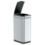 EKO Cubo de basura Touch Bar Tina 30 L plateado mate de , Contenedores de residuos - Ref: Foro24-440047, Precio: 124,62 €, De...