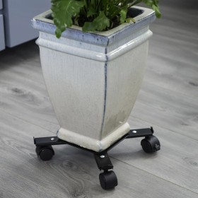 Nature Carrito para plantas ajustable 4 brazos netal negro de , Soportes para macetas - Ref: Foro24-442636, Precio: 35,43 €, ...