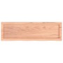 Encimera baño madera maciza tratada marrón claro 100x30x(2-6)cm de , Encimeras - Ref: Foro24-3156127, Precio: 62,16 €, Descue...