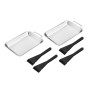 HI Juego de sartenes para barbacoa 6 piezas acero inoxidable de , Accesorios para barbacoas - Ref: Foro24-445560, Precio: 13,...