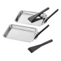 HI Juego de sartenes para barbacoa 6 piezas acero inoxidable de , Accesorios para barbacoas - Ref: Foro24-445560, Precio: 13,...