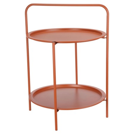 ProGarden Mesa auxiliar redonda color terracota mate 50x66 cm de , Mesas auxiliares - Ref: Foro24-446757, Precio: 50,13 €, De...