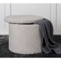 Venture Home Puf Dunken felpa gris 51x51x43 cm de , Otomanas - Ref: Foro24-444802, Precio: 73,02 €, Descuento: %