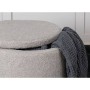 Venture Home Puf Dunken felpa gris 51x51x43 cm de , Otomanas - Ref: Foro24-444802, Precio: 73,02 €, Descuento: %