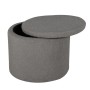 Venture Home Puf Dunken felpa gris 51x51x43 cm de , Otomanas - Ref: Foro24-444802, Precio: 73,02 €, Descuento: %