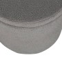 Venture Home Puf Dunken felpa gris 51x51x43 cm de , Otomanas - Ref: Foro24-444802, Precio: 73,02 €, Descuento: %