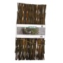 Nature Enrejado de jardín sauce natural marrón 30x180 cm de , Pérgolas, arcos y enrejados de jardín - Ref: Foro24-446397, Pre...