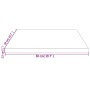 Tablero de mesa cuadrado madera maciza pino blanco 50x50x2,5 cm de , Tableros para mesas - Ref: Foro24-824376, Precio: 34,30 ...