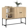 Aparador de madera de ingeniería roble Sonoma 100x40x79,5 cm de , Aparadores - Ref: Foro24-831819, Precio: 80,54 €, Descuento: %