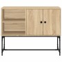 Aparador de madera de ingeniería roble Sonoma 100x40x79,5 cm de , Aparadores - Ref: Foro24-831819, Precio: 80,54 €, Descuento: %