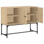 Aparador de madera de ingeniería roble Sonoma 100x40x79,5 cm de , Aparadores - Ref: Foro24-831819, Precio: 80,54 €, Descuento: %
