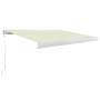 Toldo de carrete manual color crema 300x250 cm de , Toldos - Ref: Foro24-3052669, Precio: 501,91 €, Descuento: %